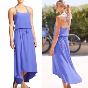 Athleta Novella High Low Maxi Dress